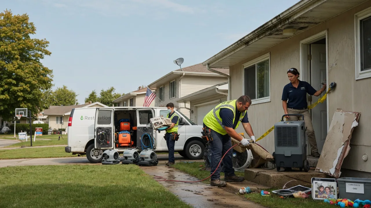 Water Damage Restoration in Arlington, KS near me